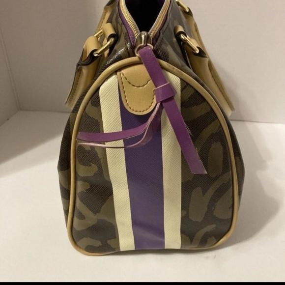 Victoria's Secret Women's Brown and Purple Bag Love Medium - Picture 6 of 11